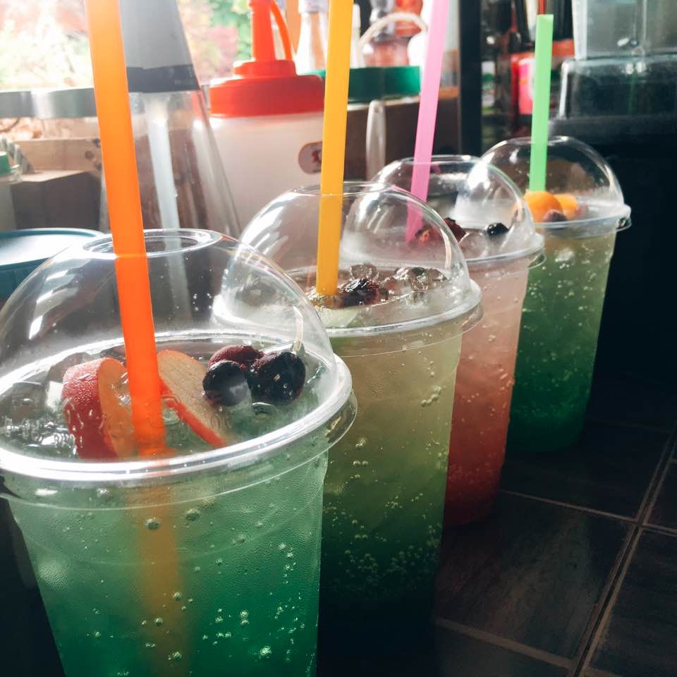 Cold drinks in Thailand